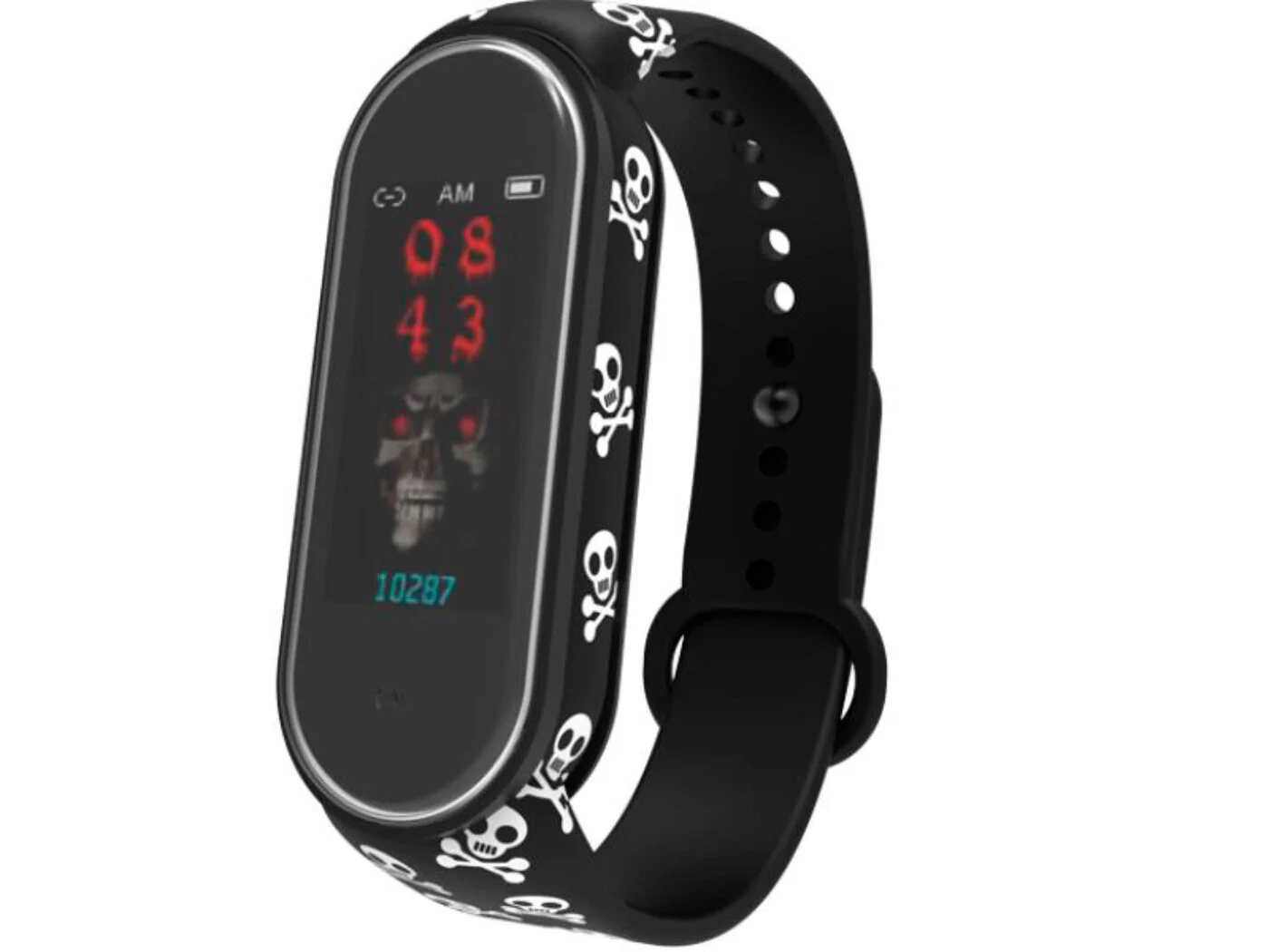 Фото Фитнес-браслет RITMIX RFB-325 Skull Edition Black