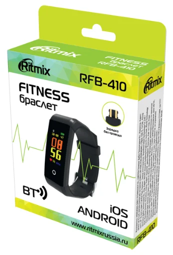 Фото Фитнес-трекер RITMIX RFB-410 Black