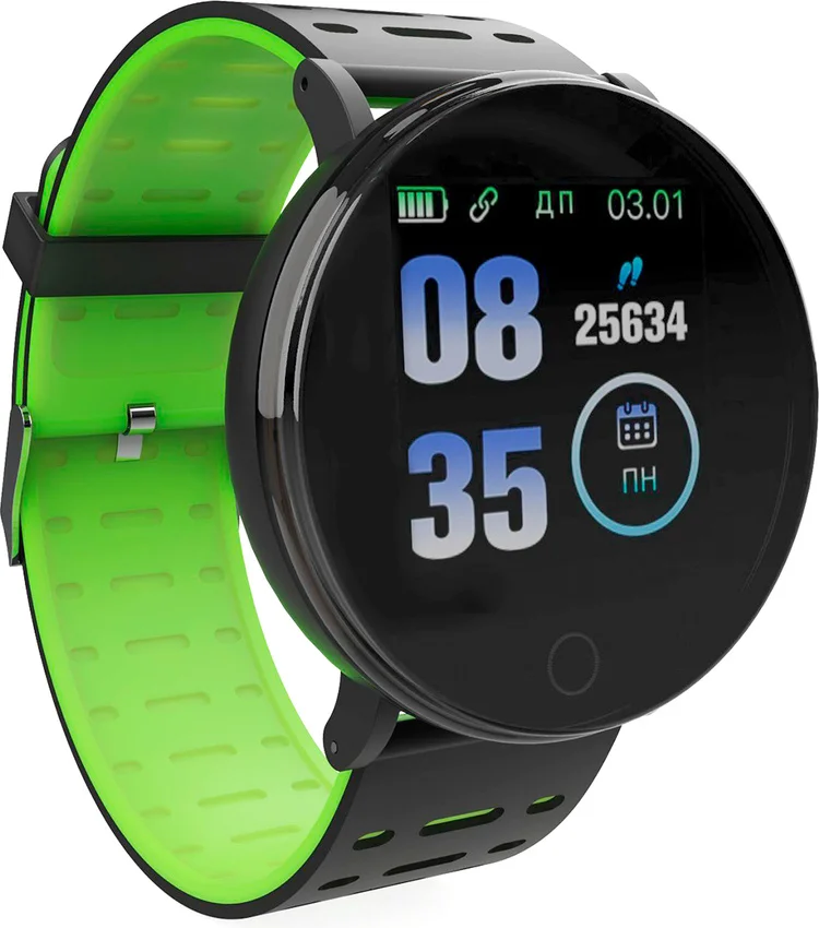 Фото Фитнес-браслет RITMIX RFB-460 Black-Green