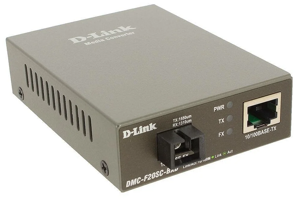 Медиаконвертер D-LINK DMC-F20SC-BXD/A1A