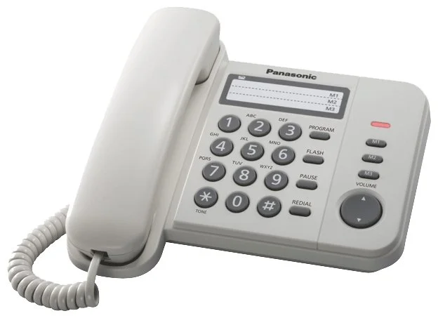 Фото Проводной телефон PANASONIC KX-TS2352 RUW Фото Проводной телефон PANASONIC KX-TS2352 RUW