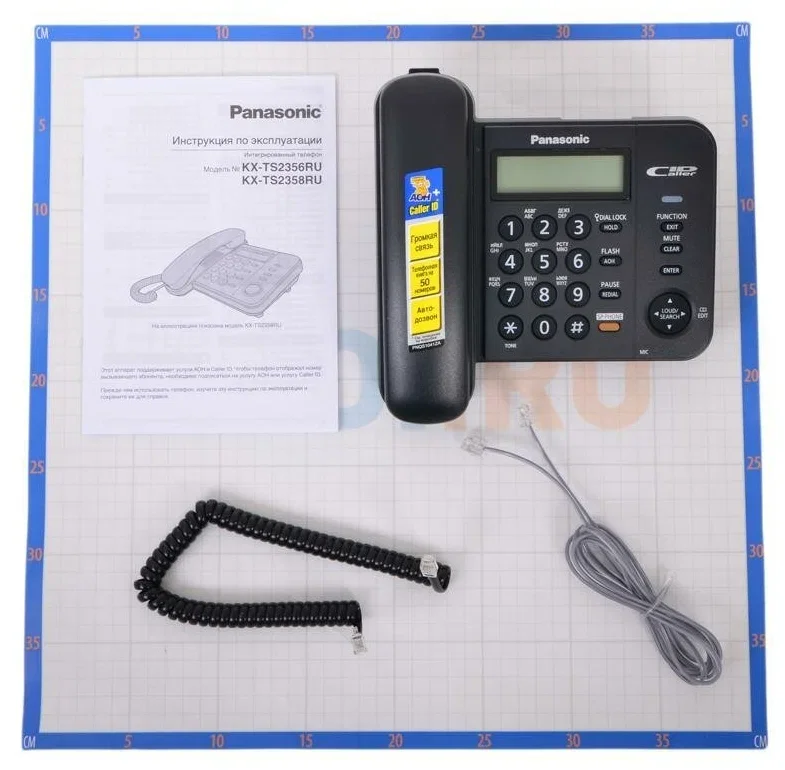 Картинка Проводной телефон PANASONIC KX-TS2358