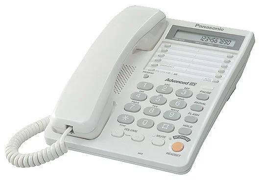 Фото Проводной телефон PANASONIC KX-TS2365 RUW