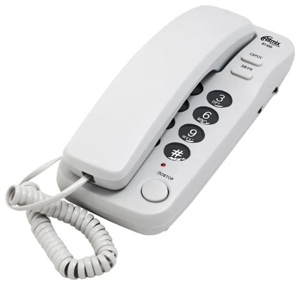 Фото Проводной телефон RITMIX RT-100 Ivory