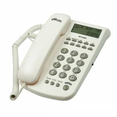 Фото Проводной телефон RITMIX RT-440 White
