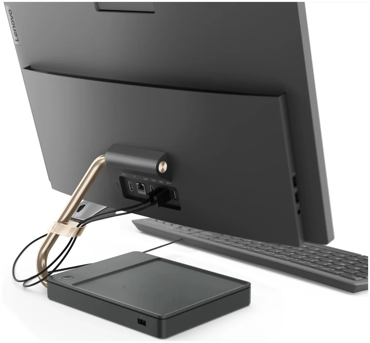 Моноблок LENOVO AIO5 23,8" FHD/i5-11400T/16Gb/512Gb/MX450 2GB/Dos (F0G3001JRK) Казахстан