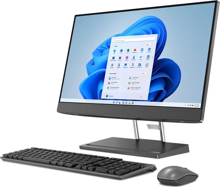 Фотография Моноблок LENOVO F0GR005FRU IPS/ i5-12500H /16GB/512GB//Windows 11 Home/1Y/Grey F0GR005FRU