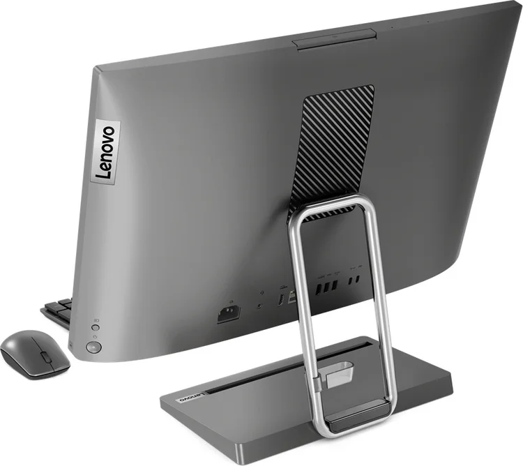Картинка Моноблок LENOVO F0GR005FRU IPS/ i5-12500H /16GB/512GB//Windows 11 Home/1Y/Grey F0GR005FRU