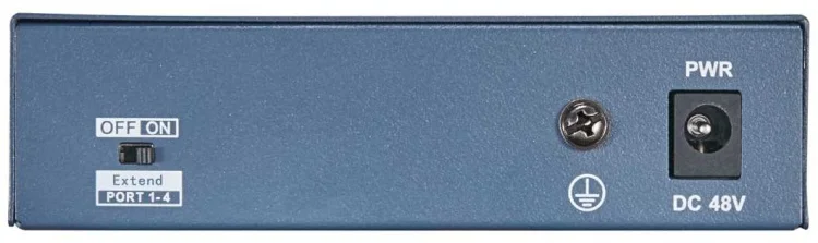 Фотография Коммутатор HIKVISION DS-3E0105P-E(B)