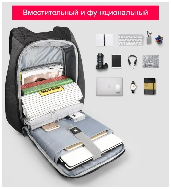 Рюкзак TIGERNU T-B3615BK заказать
