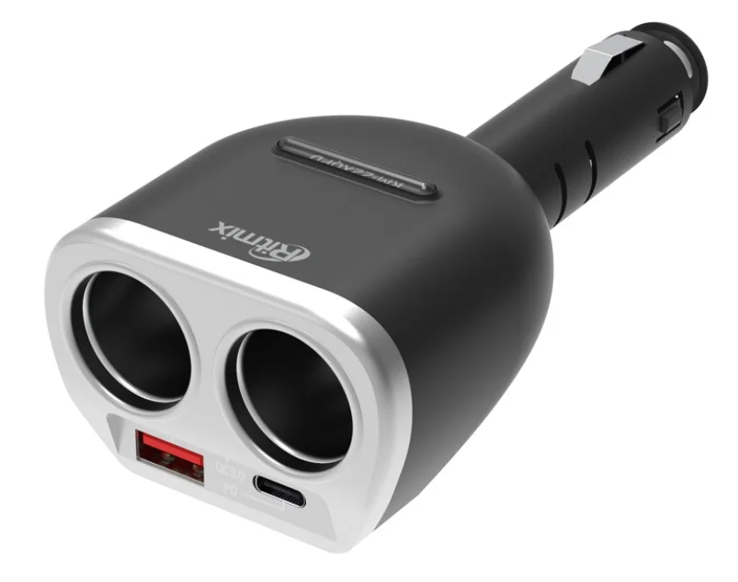 Автомобильное зарядное устройство RITMIX RM-22XQPD Black