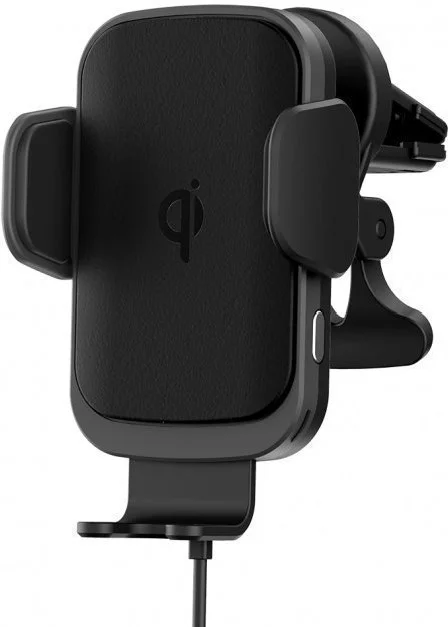 Фото Держатель автомобильный OLMIO Robo QIs, 15W Black