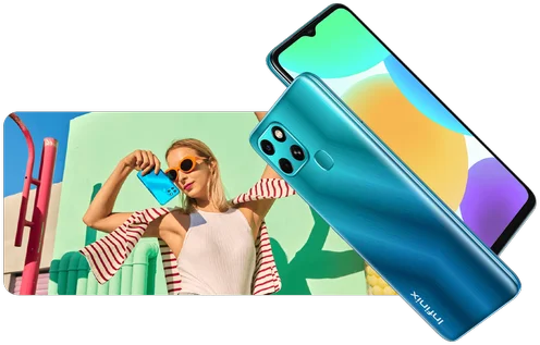 Картинка Смартфон INFINIX Smart 6 2/32GB Green