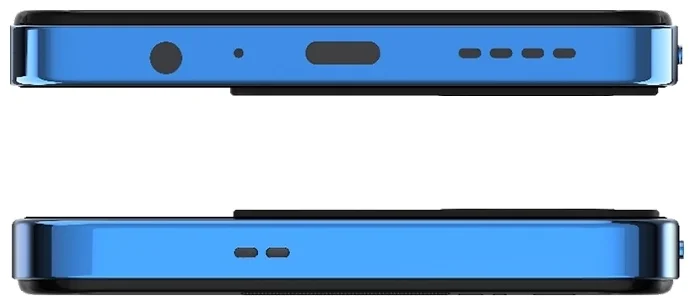 Картинка Смартфон TECNO Pova 5 8/128Gb Hurricane Blue (TCN-LH7N.128.HUBL)