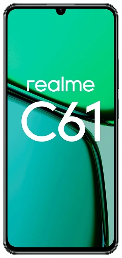 Фотография Смартфон REALME C61 6/128Gb Green (RMX3930)