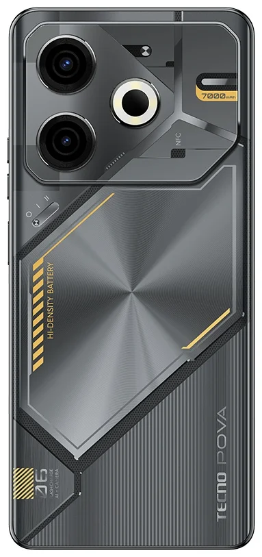 Фото Смартфон TECNO Pova 6 Neo 8/128Gb Speed Black (LI6)