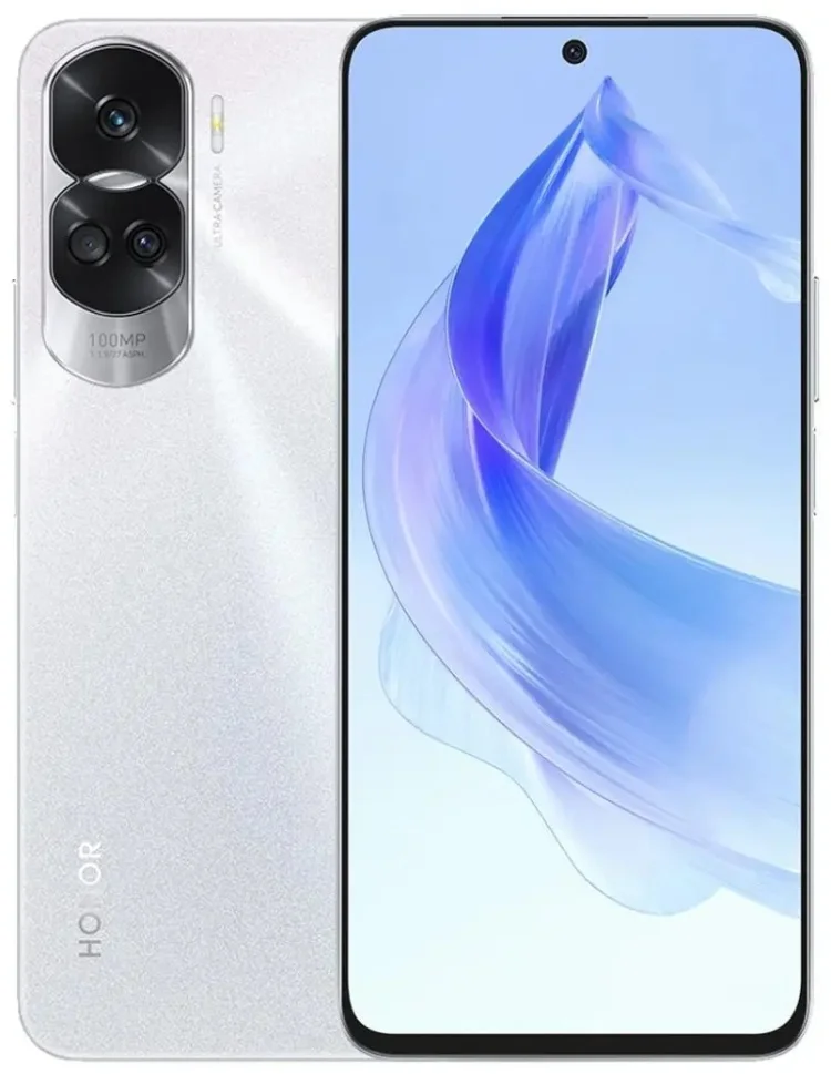 Смартфон HONOR 90 Lite 8/256Gb Titanium Silver (CRT-NX1)