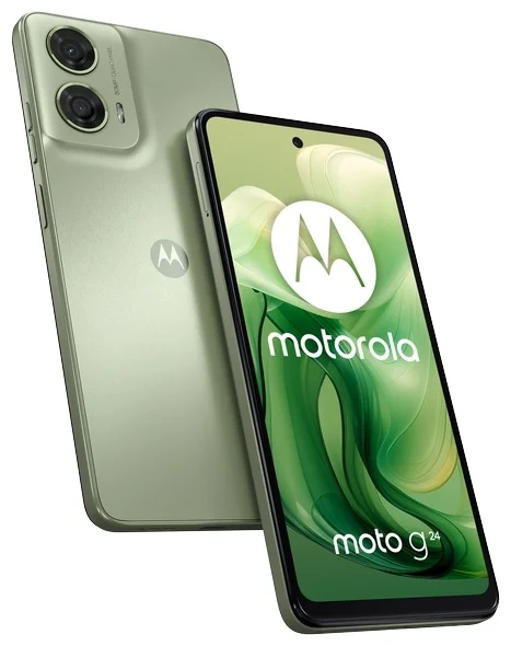 Фото Смартфон MOTOROLA G24 8/128Gb Ice Green