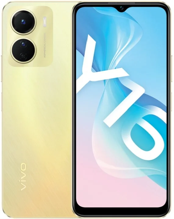 Смартфон VIVO Y16 32Gb Drizzling Gold