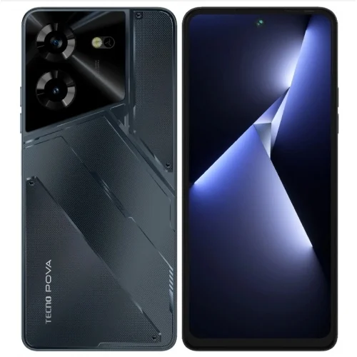 Фото Смартфон TECNO Pova 5 8/128Gb Mecha Black (TCN-LH7N.128.MEBK)