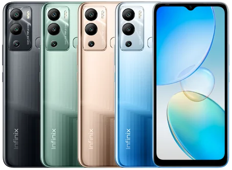Цена Смартфон INFINIX HOT12 play 4/64Gb Blue (X6816d)
