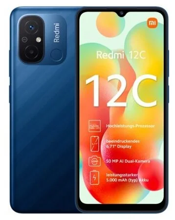 Смартфон XIAOMI Redmi 12C 3/64Gb Graphite Gray 22120RN86G Казахстан