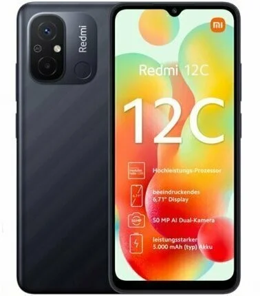 Смартфон XIAOMI Redmi 12C 3/64Gb Graphite Gray 22120RN86G Казахстан