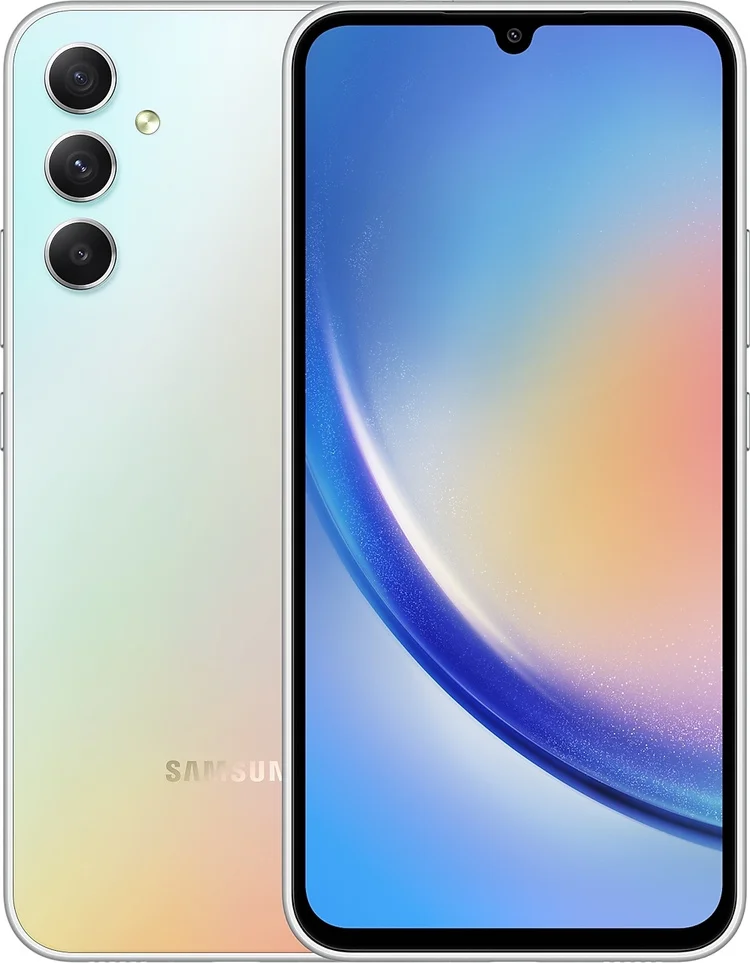 Смартфон SAMSUNG Galaxy A34 5G 128GB Silver (SM-A346EZSASKZ)