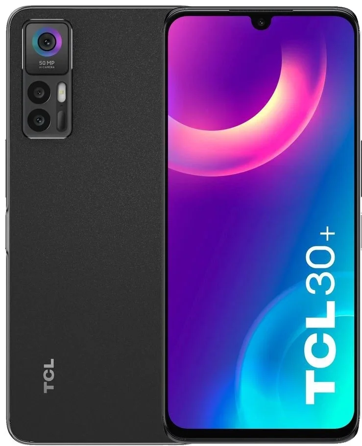 Смартфон TCL 30+ 4/128Gb Black