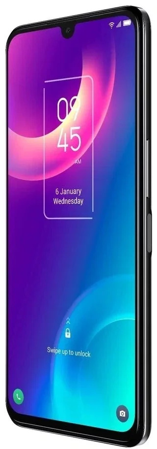 Картинка Смартфон TCL 30+ 4/128Gb Black