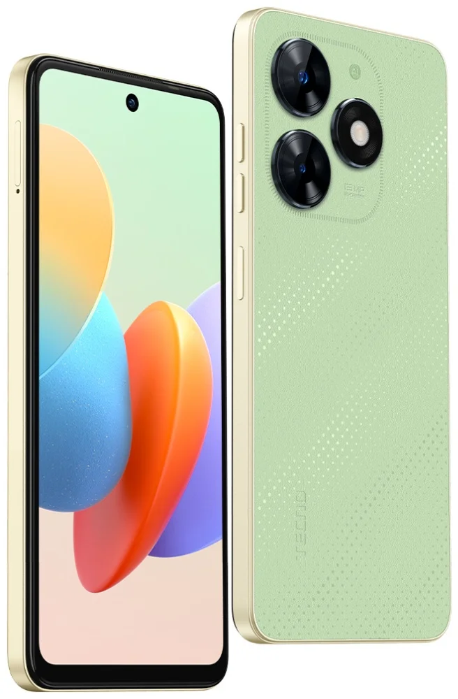 Фото Смартфон TECNO Spark Go 2024 4/128Gb Magic Skin Green (BG6)