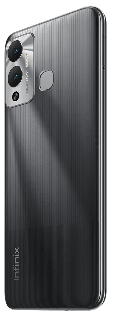 Картинка Смартфон INFINIX HOT12 play 4/128Gb Black (X6816)
