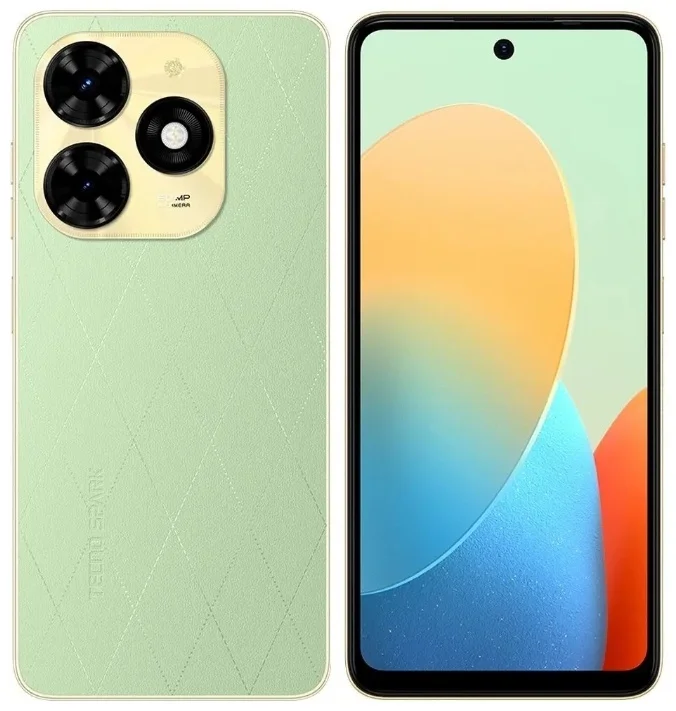 Смартфон TECNO Spark 20C 4/128Gb Magic Skin Green (BG7n)