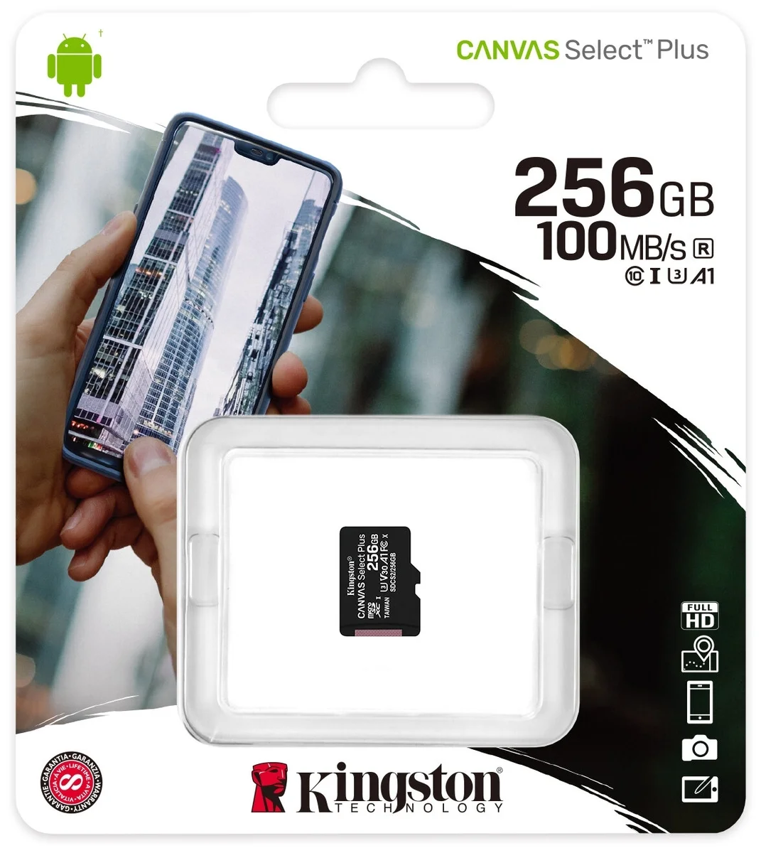 Фотография Карта памяти KINGSTON SDCS2/256GbSP