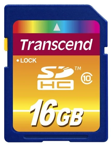 Фото Карта памяти TRANSCEND TS16GSDHC10SD 16Gb class 10