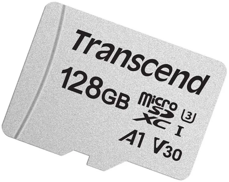 Фото Карта памяти TRANSCEND MicroSDHC 128 GB UHS-I class 1 + A (TS128GUSD300S)
