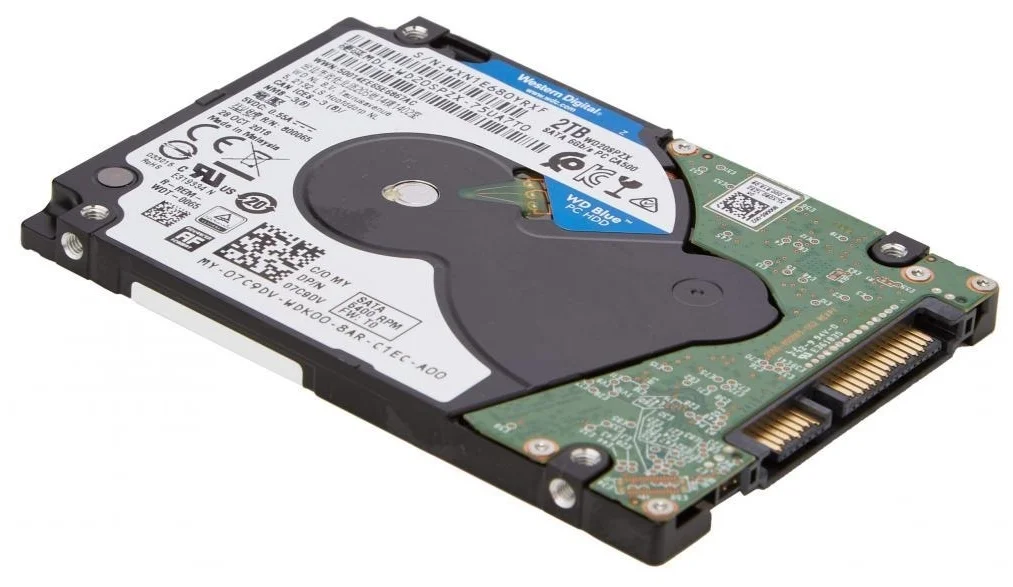 Фотография Жесткий диск HDD Western Digital Blue WD20SPZX