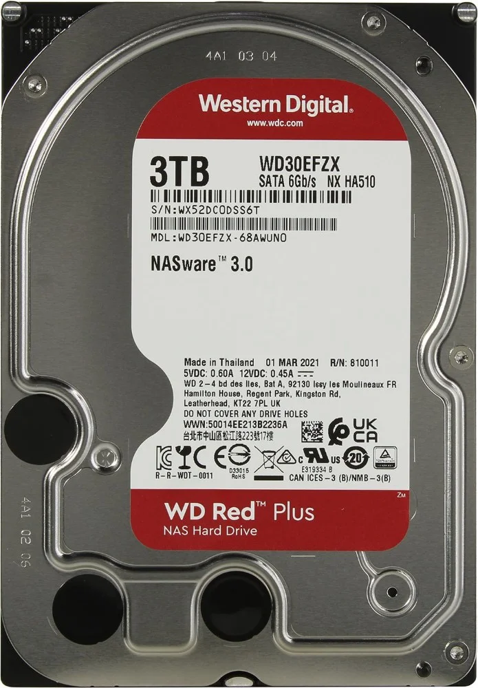 Фото Жесткий диск HDD Western Digital Red WD30EFZX