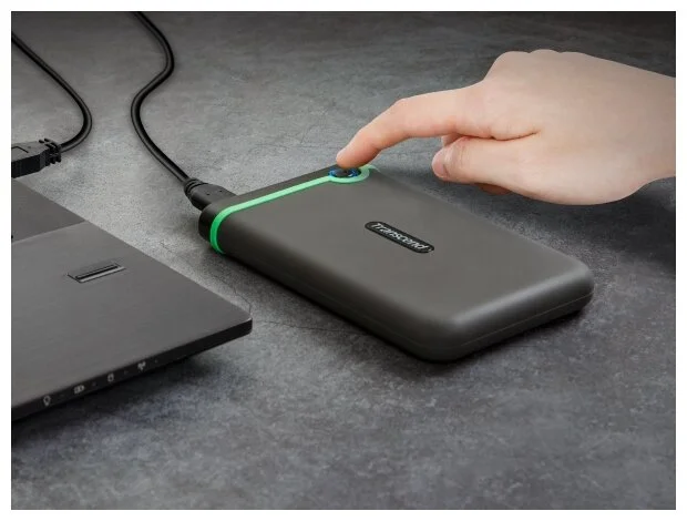 Жесткий диск HDD TRANSCEND TS1TSJ25M3S BlackGreen Казахстан