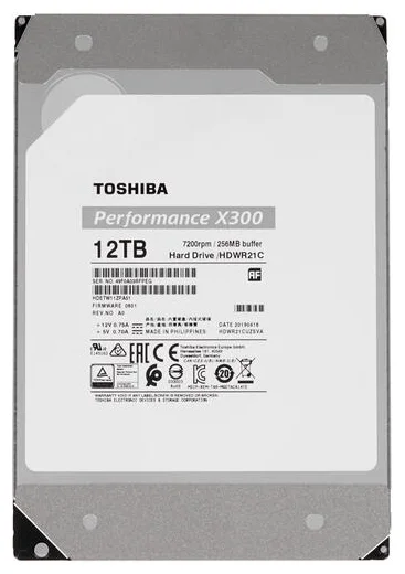 Фотография Жесткий диск HDD TOSHIBA X300 HDWR21CUZSVA Фотография Жесткий диск HDD TOSHIBA X300 HDWR21CUZSVA