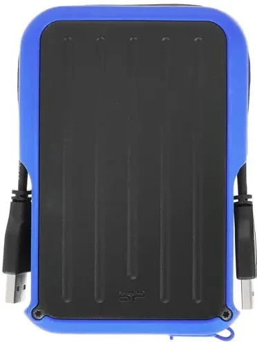 Жесткий диск HDD SILICON POWER A66 SP040TBPHD66LS3B USB 3.2 Blue