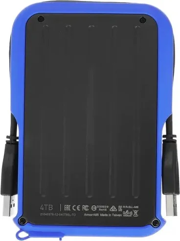 Фото Жесткий диск HDD SILICON POWER A66 SP040TBPHD66LS3B USB 3.2 Blue