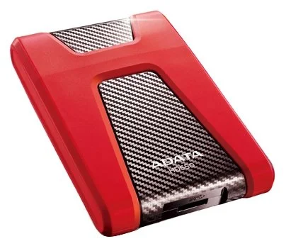 Фото Жесткий диск HDD ADATA HD650 1TB USB 3.0 Red (AHD650-1TU3-CRD)