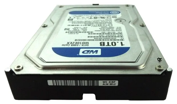 Картинка Жесткий диск HDD Western Digital WD10EZEX 1000 Gb Blue