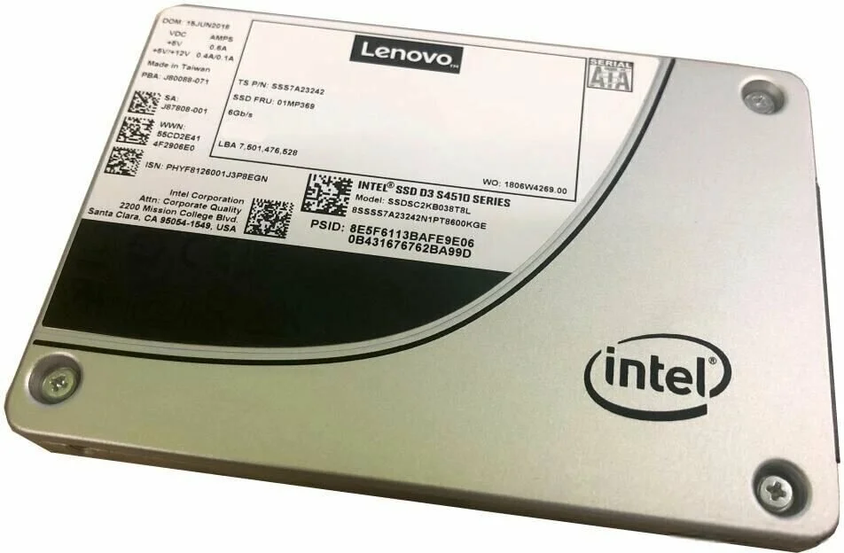 Фотография Жесткий диск SSD LENOVO 4XB7A38274