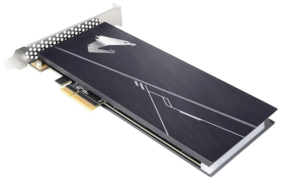 Фотография Жесткий диск SSD GIGABYTE AORUS RGB AIC GP-ASACNE2100TTTDR