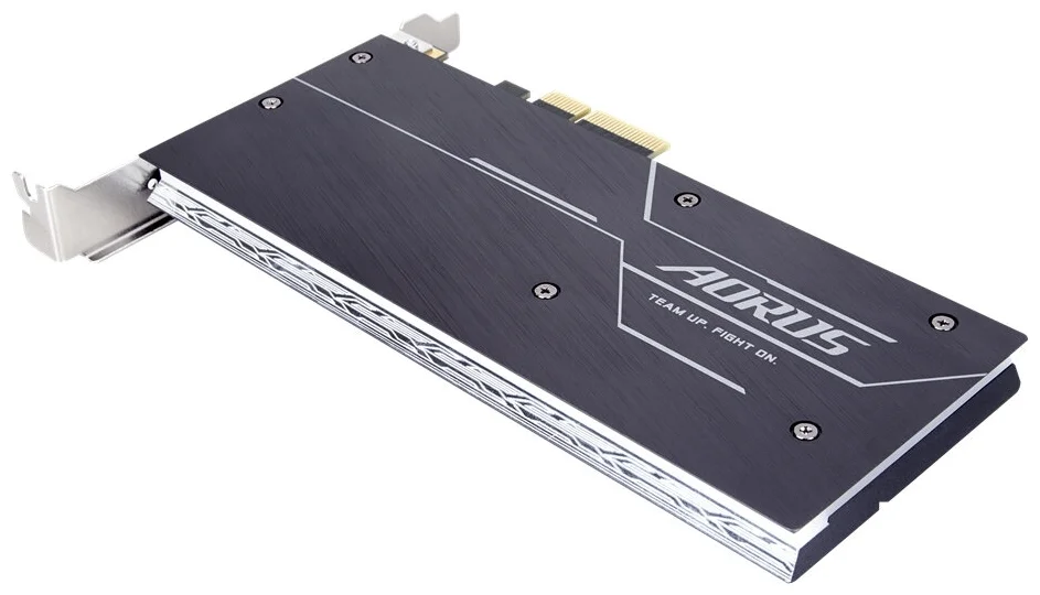 Картинка Жесткий диск SSD GIGABYTE AORUS RGB AIC GP-ASACNE2100TTTDR