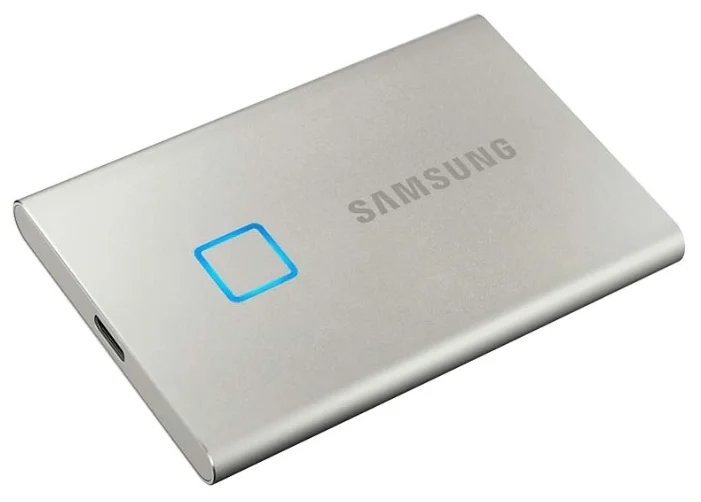 Цена Жесткий диск SSD SAMSUNG T7 Touch 500Gb Silver (MU-PC500S/WW)
