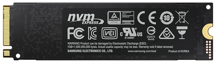 Фото Жесткий диск SSD SAMSUNG 970 EVO PLUS 1TB MZ-V7S1T0BW