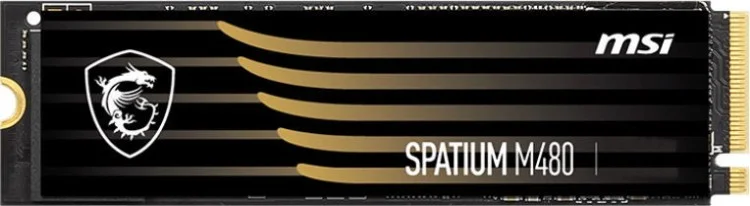 Фото Жесткий диск SSD MSI 2000Gb SPATIUM M480 M.2 PCIe 4.0 NVMe R7000Mb/s W6800MB/s